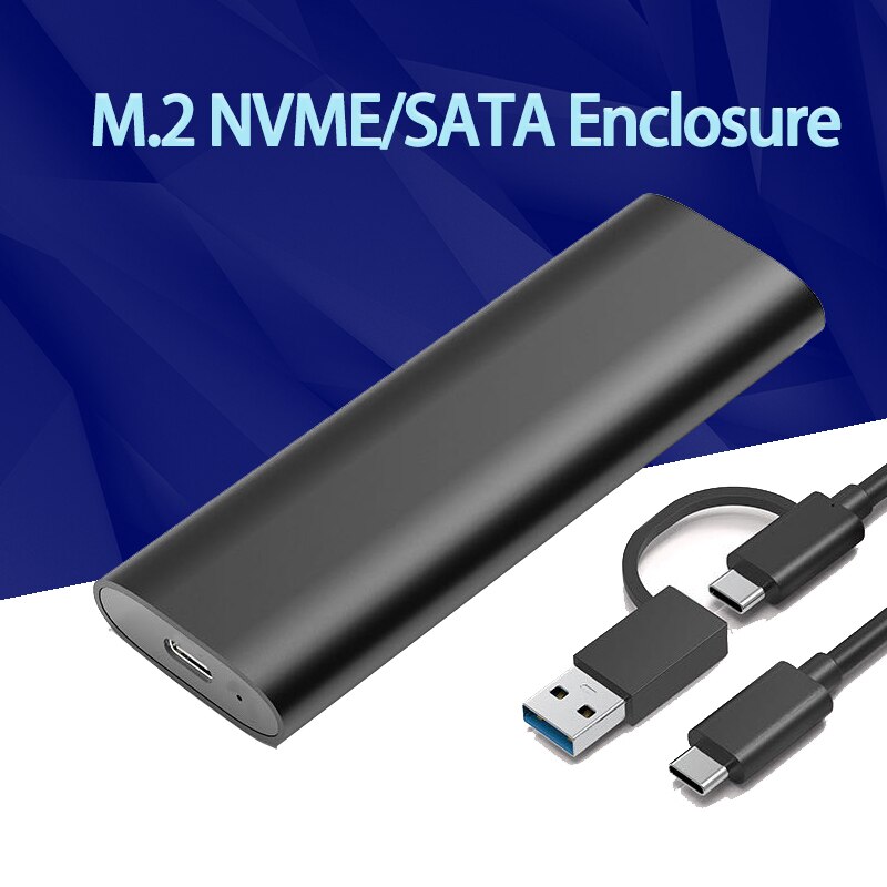 M.2 NVMe SSD ̽, 10Gbps HDD ڽ, M.2 NVME SSD-USB 3.1 Ŭ, Ÿ A-Ÿ C ̺, OTG 